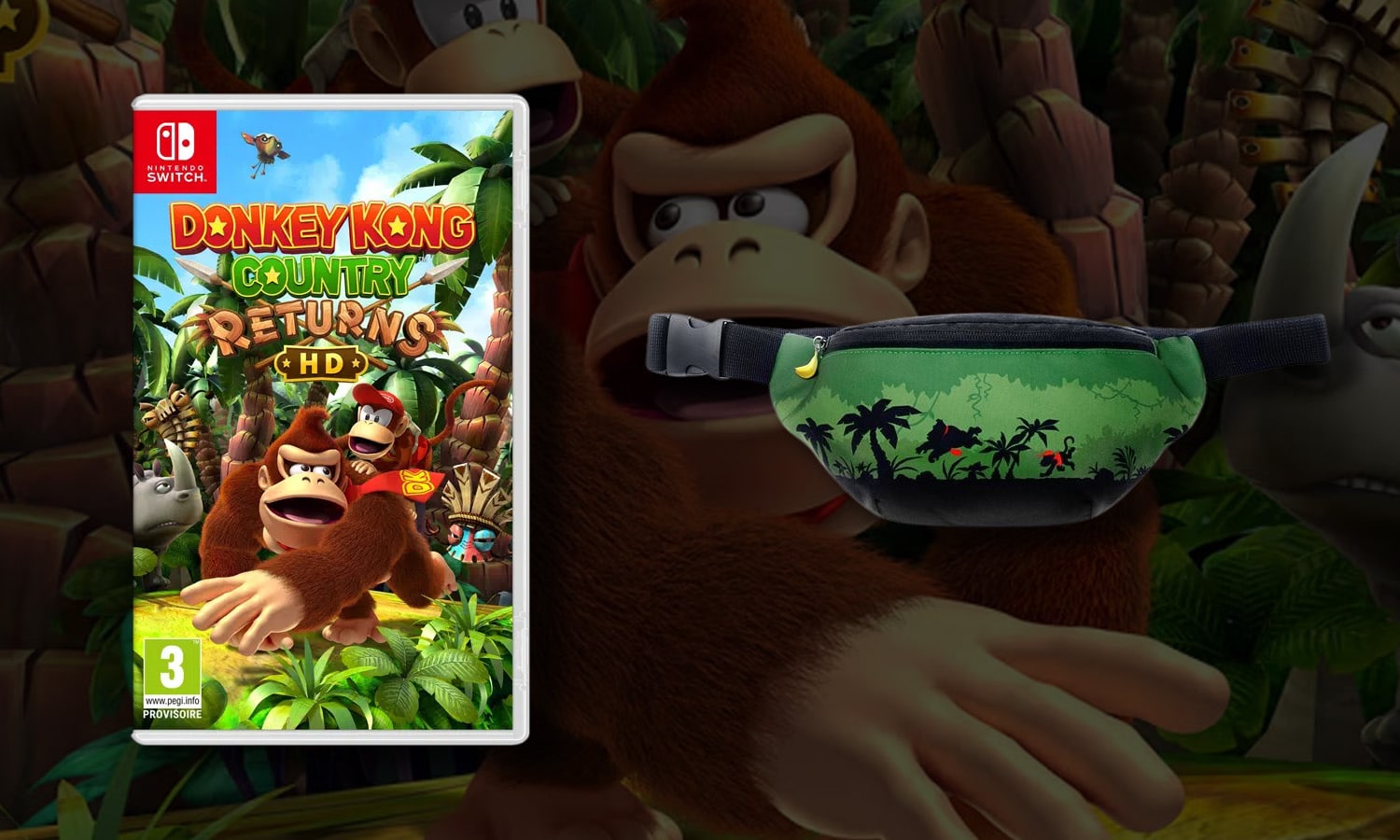 bonus sac banane offert fnac donkey kong country returns slider