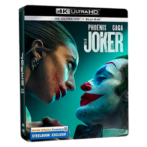 joker folie a deux 4k steelbook leclerc visuel produit