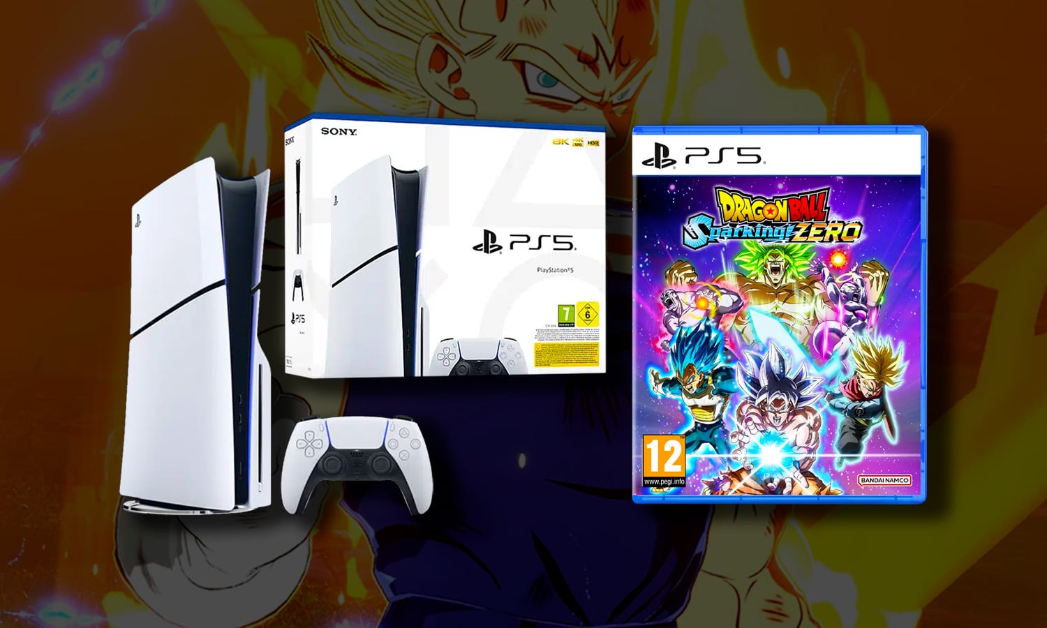 promo dragon ball sparking zero ps5 console offre slider