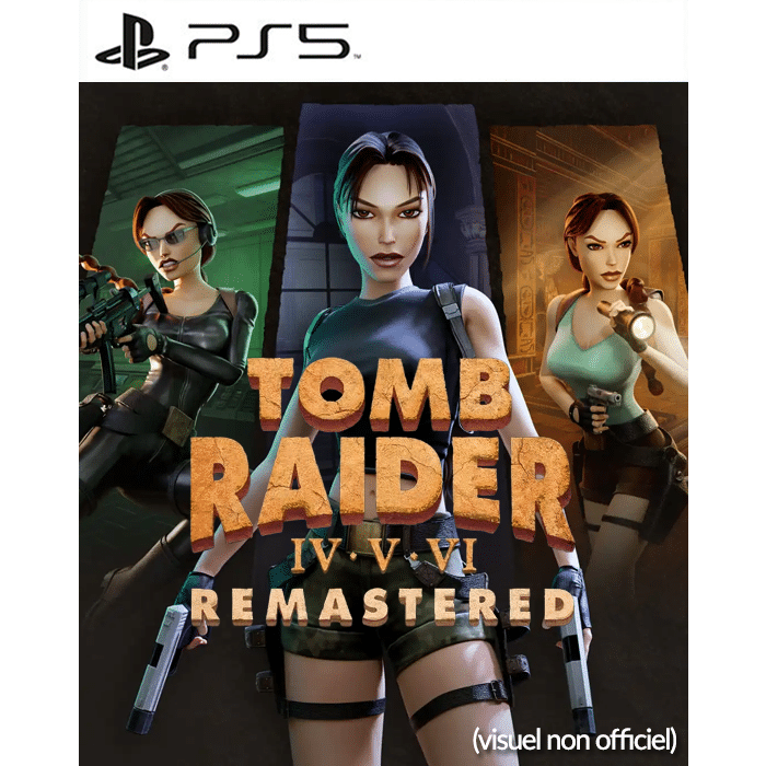 Tomb Raider 4 5 6 Remastered PS5 prix et alertes