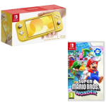 Console Switch Lite Jaune Mario Wonder produit