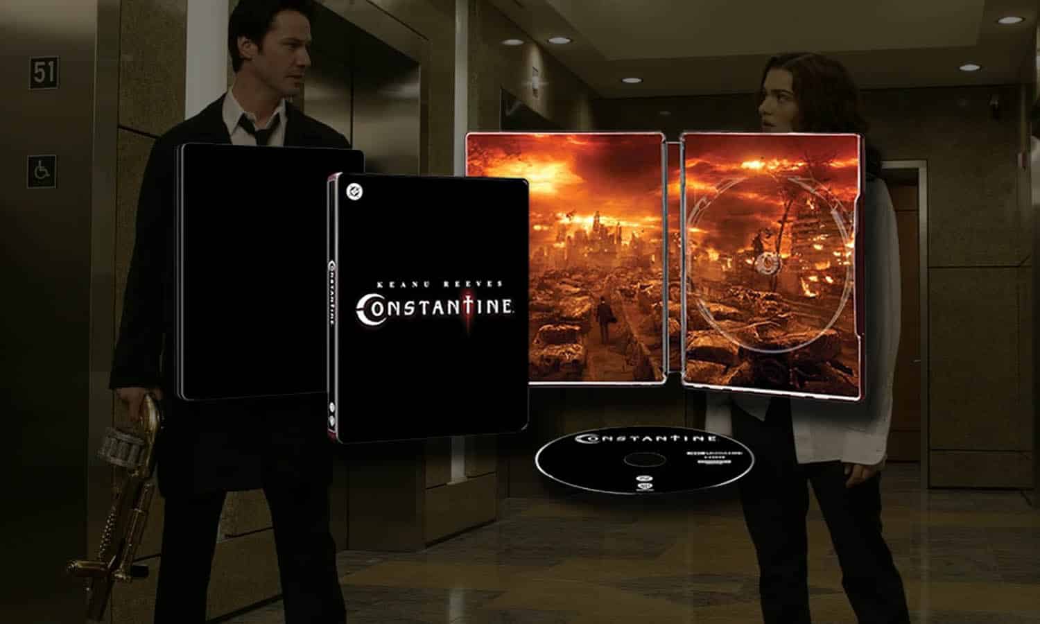 SLIDER Constantine 4K Steelbook US provisoire