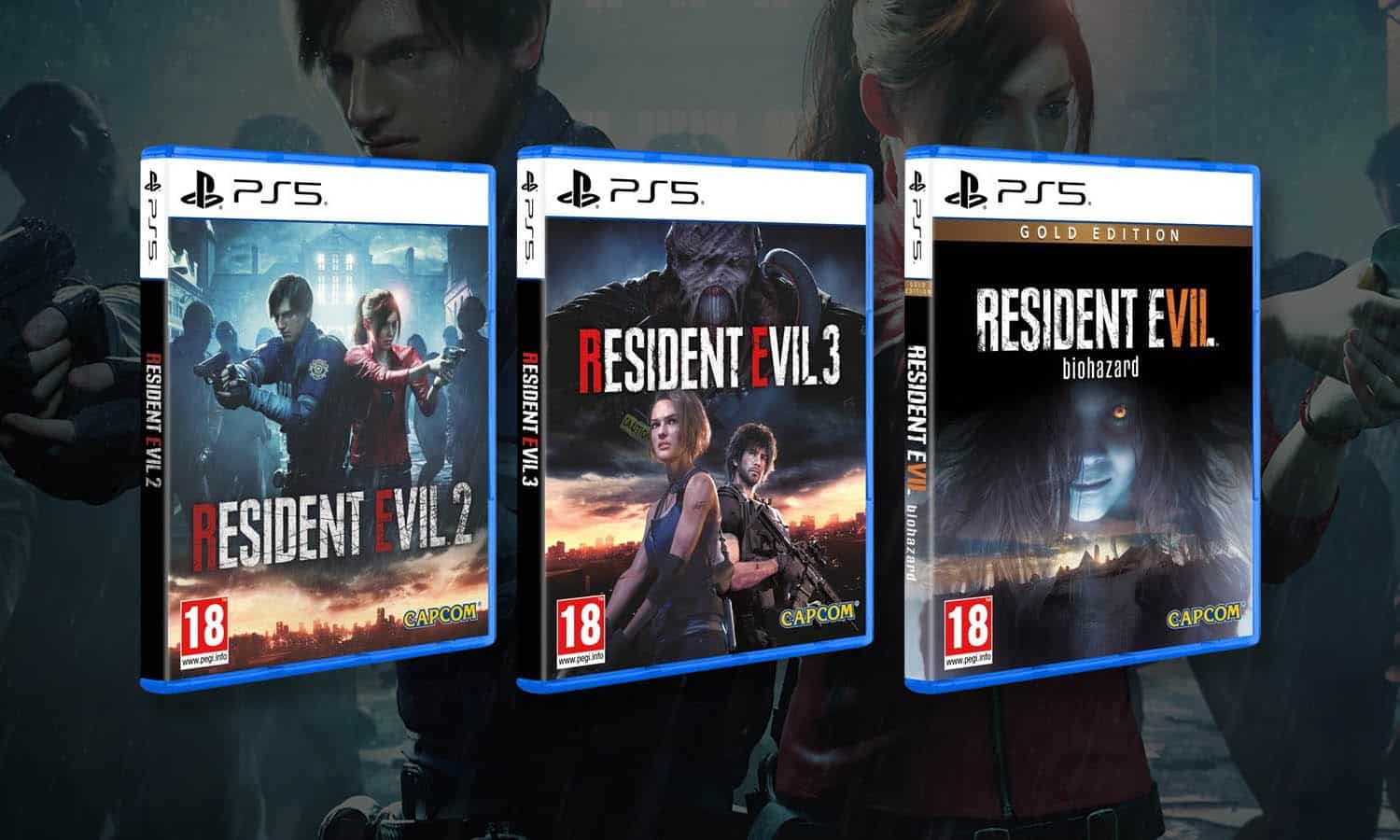 SLIDER Resident Evil 7 gold edition 2 3 remake multi PS5 definitif