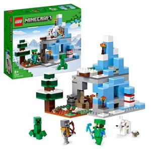 lego 21243 minecraft les pics geles visuel slider