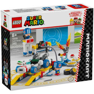 lego mario kart garage de toad 72035 visuel produit