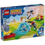 lego sonic conflit au feu de camp 77001 visuel produit