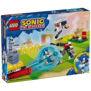 lego sonic conflit au feu de camp 77001 visuel produit