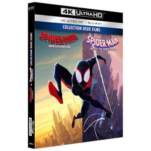 spider man new generation blu ray 4k visuel produit