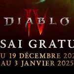 SLIDER Essai gratuit Diablo 4 jusqu'au 3 Janvier 2025