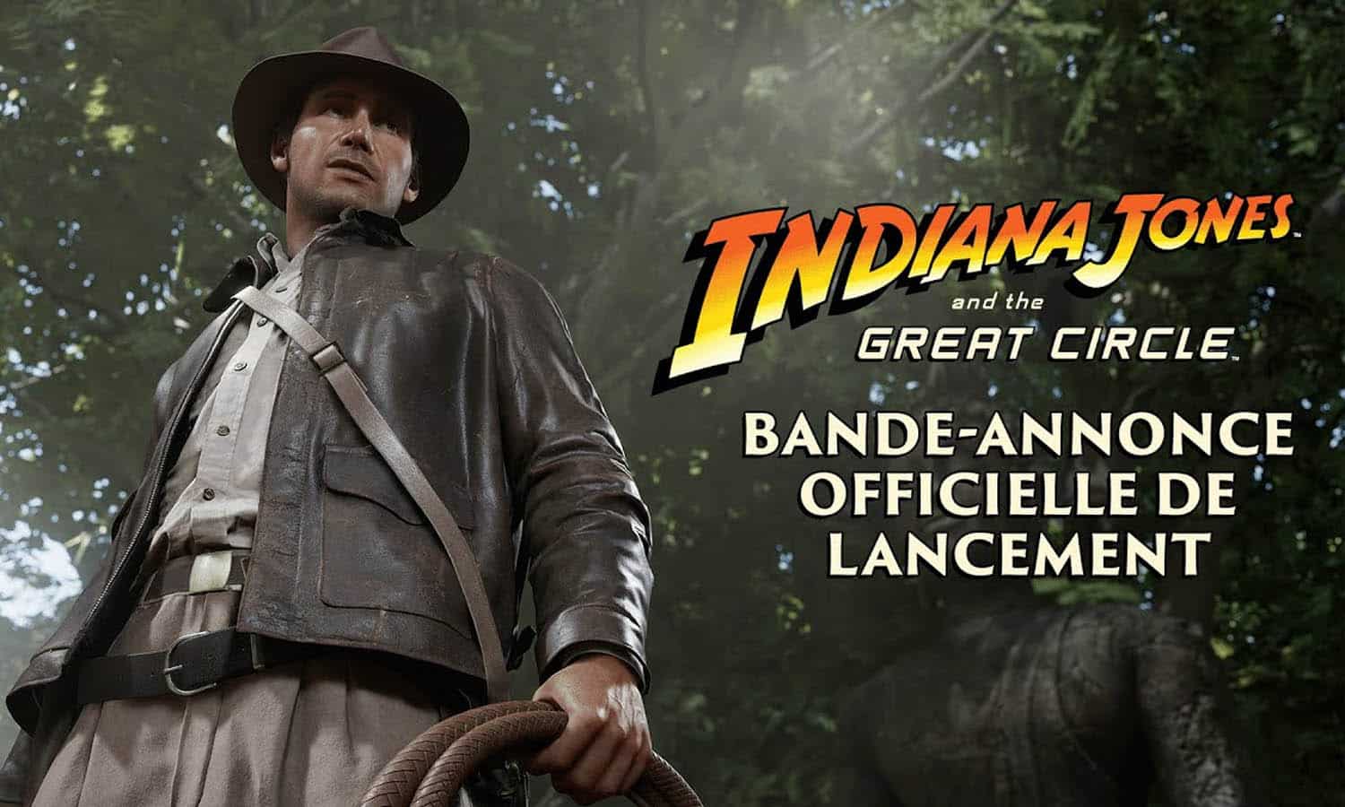 SLIDER Trailer Indiana Jones et le Cercle Ancien bande annonce de lancement