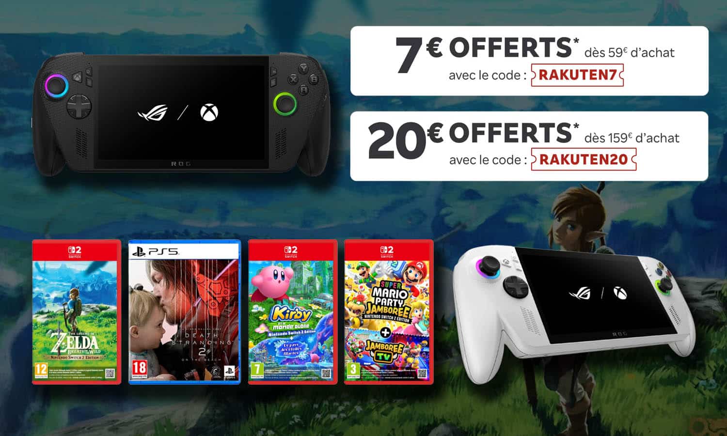 SLIDER code rakuten7 rakuten20 octobre 2025 v2