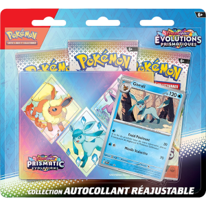 Tripack Prismatiques Autocollant Pokémon Givrali produit