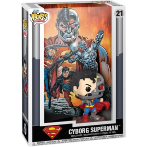 funko pop comic cover dc cyborg superman produit