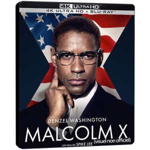 malcolm x blu ray 4k visuel produit