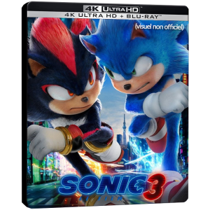 sonic 3 4k steelbook fnac provisoire