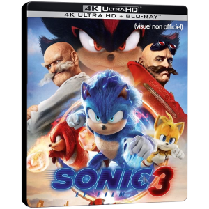 sonic 3 4k steelbook provisoire produit