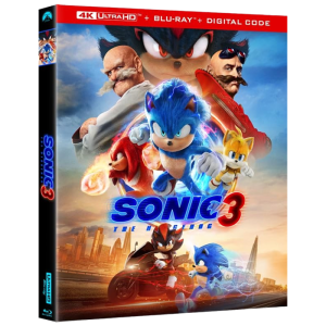 sonic 3 4k steelbook visuel produit