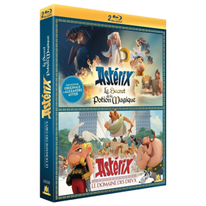 Coffret Asterix 2 films Blu Ray produit