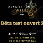 SLIDER Monster Hunter Wilds Beta 2 nouvelles sessions prévues en Février V2