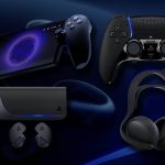 SLIDER nouvelle collection gamme périphérques midnight black ps5 sony playstation portal manette edge casque écouteurs pulse elite explore