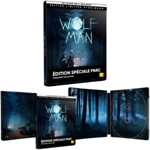 Wolf Man Steelbook Blu Ray 4K definitif produit