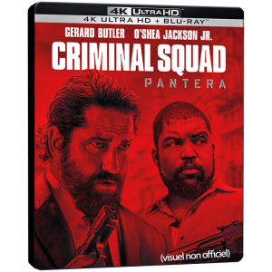 criminal squad pantera blu ray 4k steelbook visuel produit