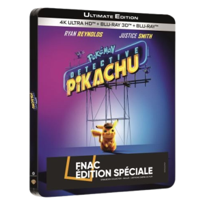 detective pikachu 4k steelbookproduit