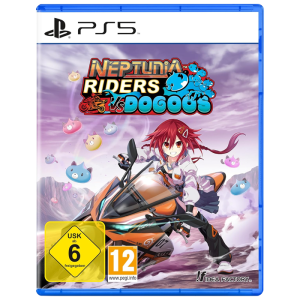 neptunia riders vs dogoos sur ps5 visuel produit