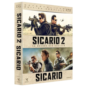 sicario 1 et 2 blu ray produit