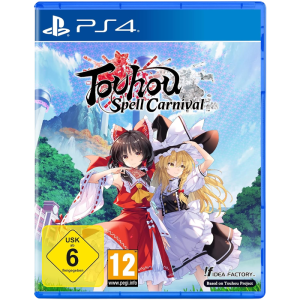 touhou spell carnival sur ps4 visuel produit