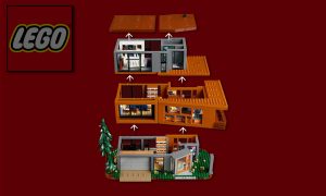 visuel slider LEGO lego twilight la maison des cullen 21354 ouvert