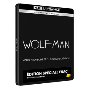 wolf man 4k steelbook fnac produit provisoire