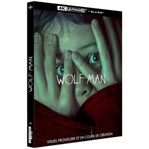 wolf man blu ray 4k visuel produit