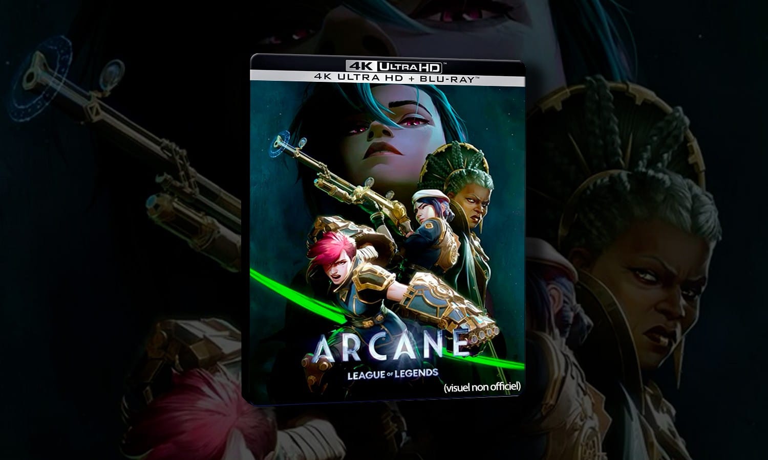 Arcane  League of Legends Saison 2 4K Steelbook