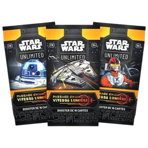 cartes star wars booster vitesse lumiere visuel produit