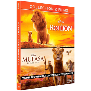 coffret le roi lion live action blu ray visuel produit