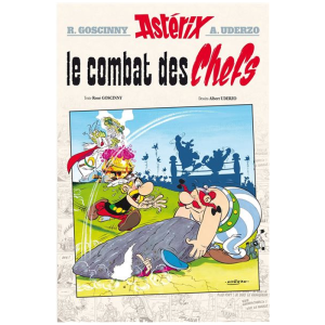 livre asterix le combat des chefs luxe visuel produit