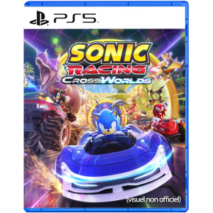 sonic racing crossworlds sur ps5 visuel produit