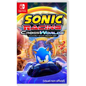 sonic racing crossworlds sur switch visuel produit