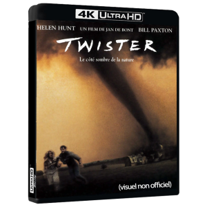 twister en blu ray 4k visuel produit