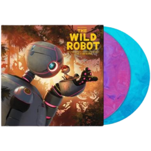 vinyle le robot sauvage edition limitee bleu violet visuel produit