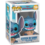 funko pop stitch dans le sable visuel produit