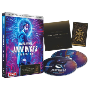 john wick parabellum 4k steelbook def avec carte produit