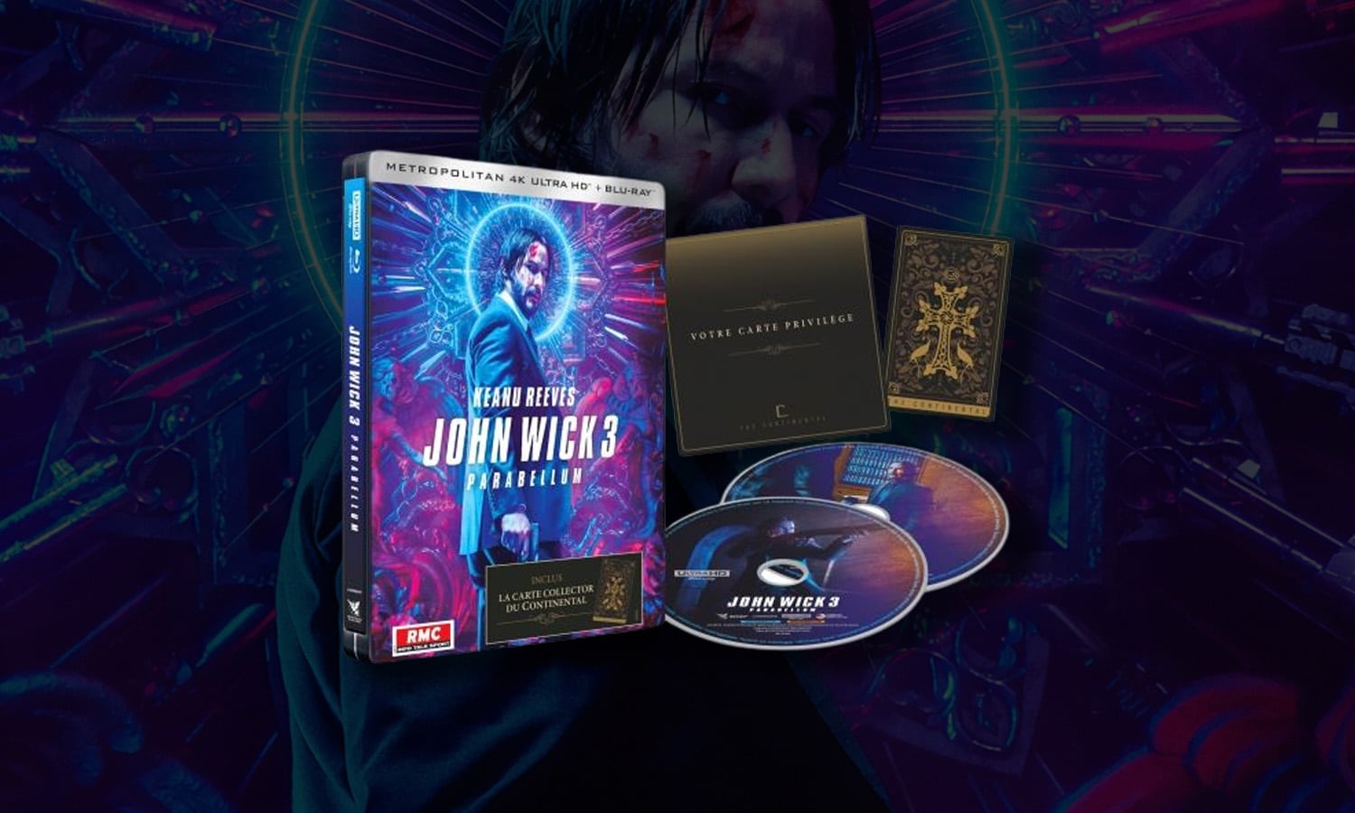 John Wick Parabellum 4K Steelbook