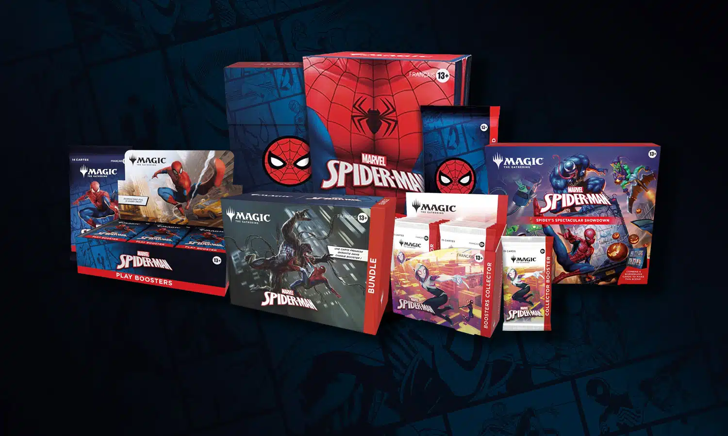 magic the gathering spiderman news header slider