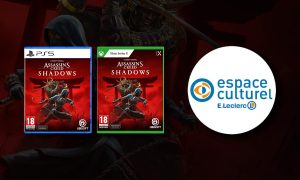 meilleur prix pour assassin s creed shadows ps5 xbox leclerc