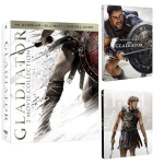 visuel produit coffret gladiator 1 et 2 blu ray 4k steelbook v2