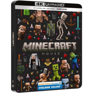Minecraft Le Film 4K Steelbook E.Leclerc definitif produit