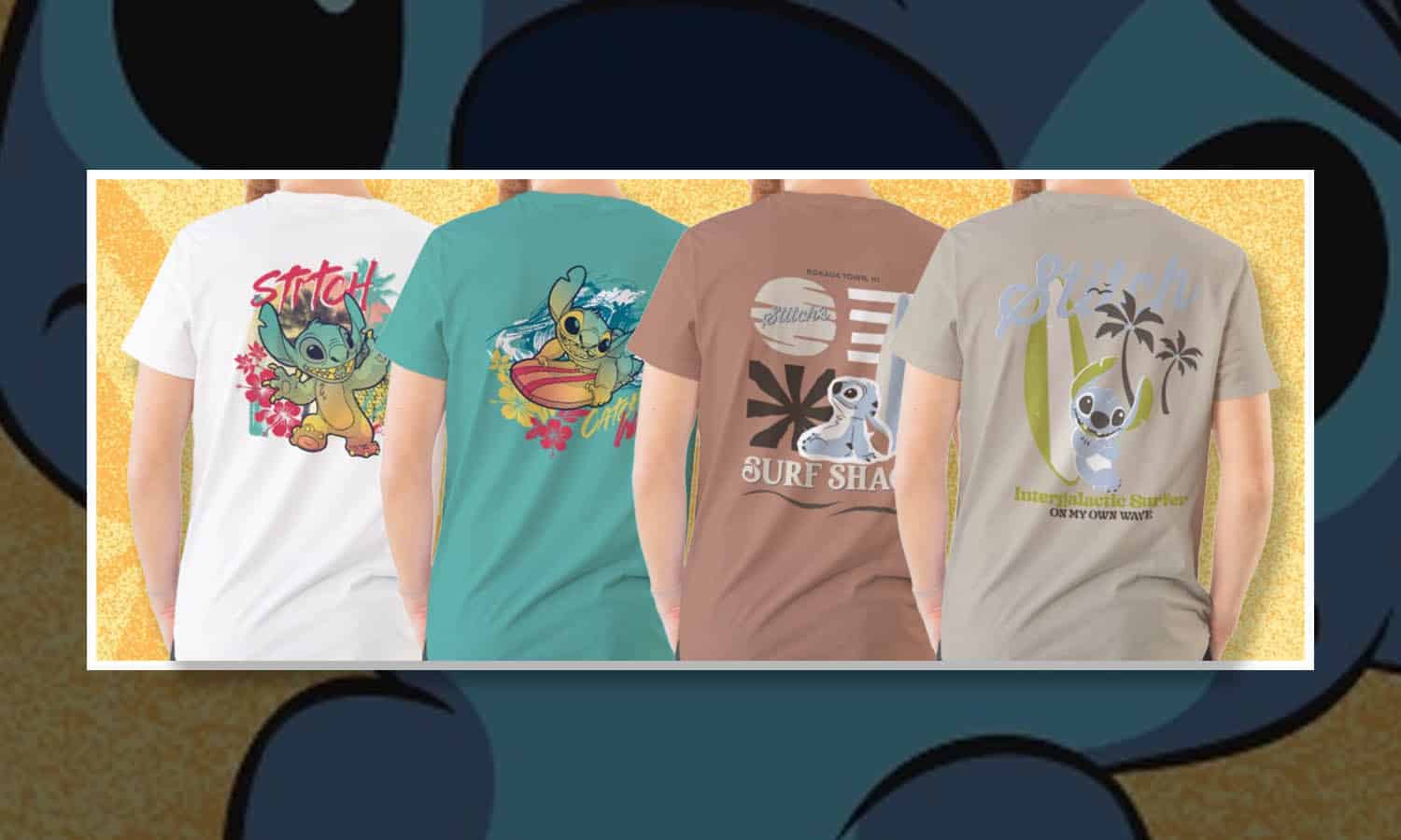 SLIDER Collection Lilo et Stitch Micromania t-shirts