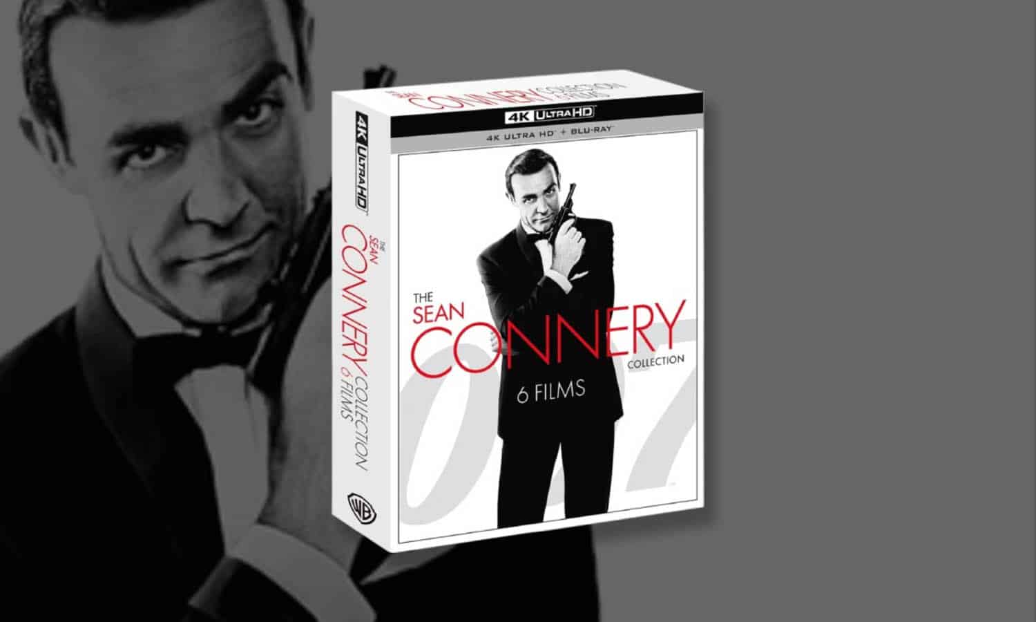 SLIDER James Bond Collection Sean Connery Steelbook 4K provisoire v2